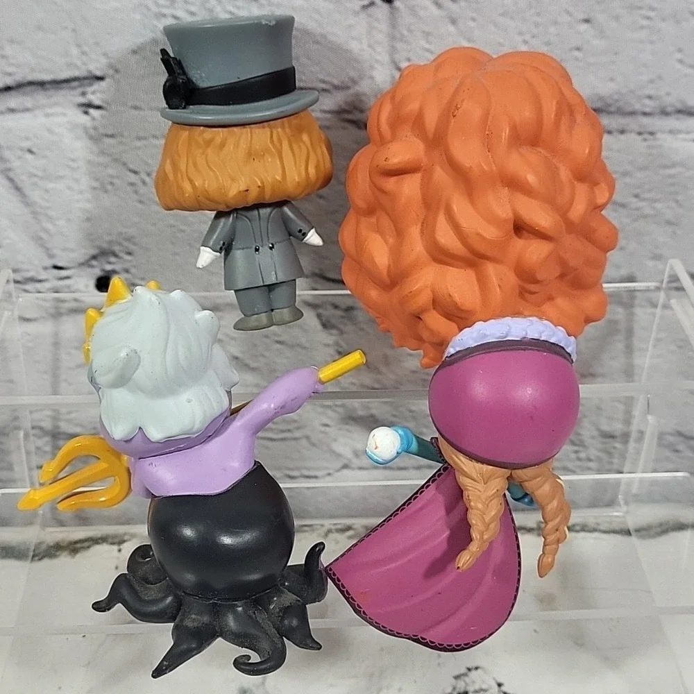 Funko Vinyl Figures Disney Characters Lot Ursula Anna Brave Merida Mad Hatter‎